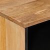 vidaXL Nattbordskap Naturlig 50 x 33 x 60 cm Massiv mango tre