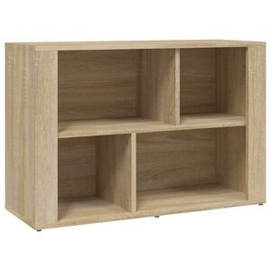 vidaXL Skjenk sonoma eik 80x30x54 cm konstruert tre