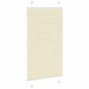 vidaXL pliss&eacute;gardin krem 70x150 cm Stoff Bredde 69,4 cm Polyester