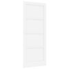 vidaXL Innvendig D&oslash;r 86 x 211 cm Kryssfin&eacute;r Hvit