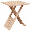 vidaXL Kaffebord Brun 33 x 33 x 40,5 cm Massiv valn&oslash;tttre