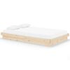 vidaXL Sengeramme heltre 120x200 cm
