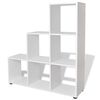 vidaXL Bokhylle 107 cm hvit