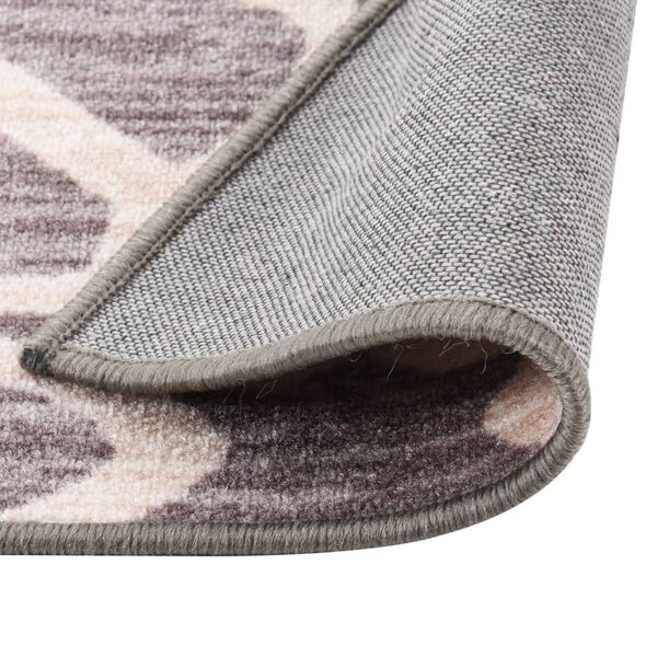 vidaXL Teppel&oslash;per brun 80x150 cm