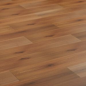 vidaXL Laminatgulv Gylden gul 101 x 20 x 0,8 cm 5 stk. Konstruert tre