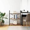 vidaXL Bokhylle Gammelt tre 80 x 30 x 109 cm Konstruert tre