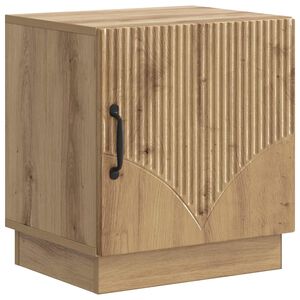 vidaXL Nattbord Artisan eik 43 x 34,5 x 47 cm Konstruert tre