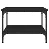 vidaXL Salongbord svart 55x55x40 cm konstruert tre