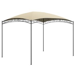 vidaXL Paviljong 3x4x2,65 m kremhvit 180 g/m&sup2;