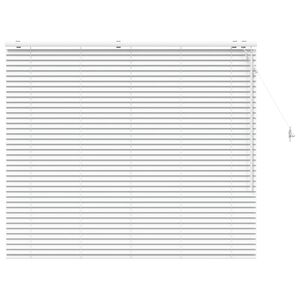 vidaXL Venetiansk persienne Hvit 150 x 130 cm 35 mm