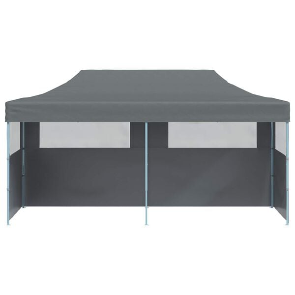 vidaXL Partytelt Antrasitt 291 x 580 x 315 cm Oxford Stoff