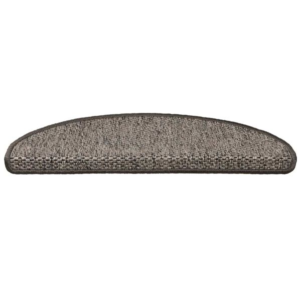 vidaXL Selvklebende trappematter sisal 30 stk 65x21x4 cm gr&aring; og beige