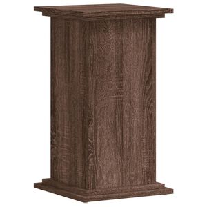 vidaXL Plantestativ brun eik 33x33x60 cm konstruert tre