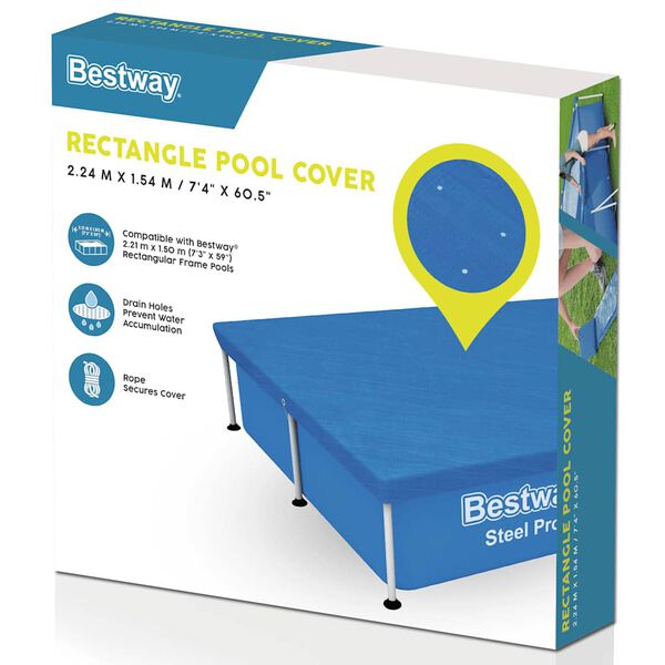 Bestway Bassengtrekk Flowclear 221x150 cm