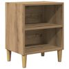 vidaXL Nattbord artisan eik 40x30x50 cm konstruert tre