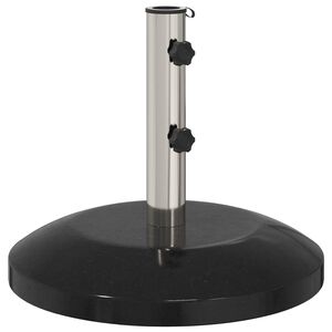 vidaXL Parasolfot for 40-50 mm stang 26.75 kg Svart for 40-50 mm Pole
