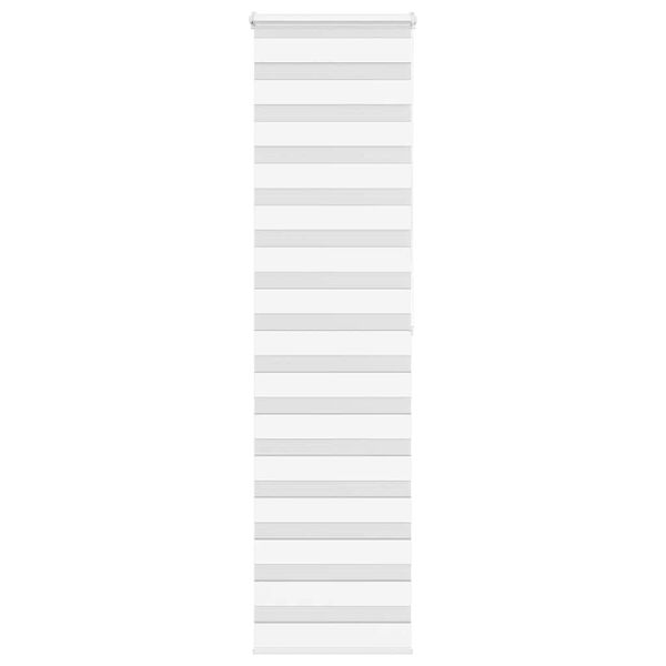 vidaXL Sebragardin hvit 65x200 cm stoff bredde 60,9 cm polyester