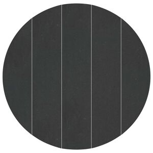 vidaXL Bunnark til basseng Svart &Oslash; 550 cm Uvevd Stoff