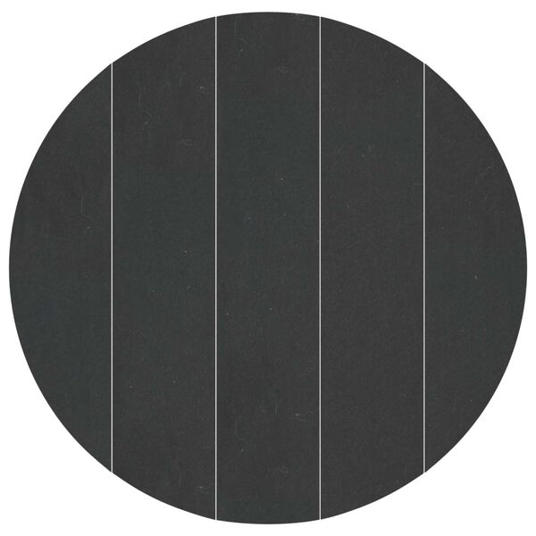 vidaXL Bunnark til basseng Svart &Oslash; 550 cm Uvevd Stoff