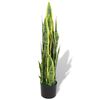 vidaXL Kunstig bajonettplante med potte 90 cm gr&oslash;nn