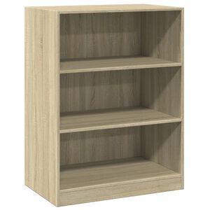 vidaXL Garderobe sonoma eik 77x48x102 cm konstruert tre