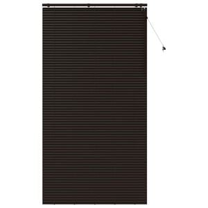 vidaXL Venetiansk persienne M&oslash;rk brun 125 x 250 cm 35 mm