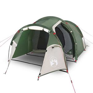 vidaXL Tunneltelt for camping 3 personer gr&oslash;nn vanntett