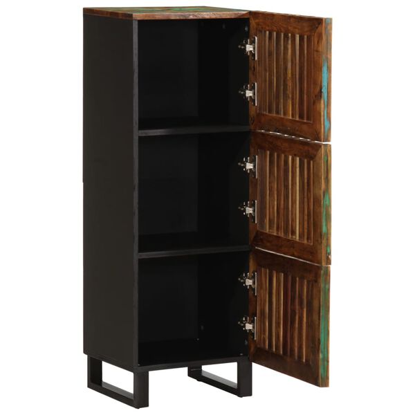 vidaXL Highboard 40x34x110 cm heltre akasie