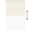 vidaXL Rullegardin lystette 150x230 cm stoff bredde 146,6 cm polyester