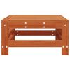 vidaXL Hagefotst&oslash;tte Massiv furu VoksBrun 57,5 x 57,5 x 30 cm