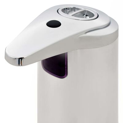 vidaXL Automatiske såpedispensere 2 stk infrarød sensor 600 ml bjelle