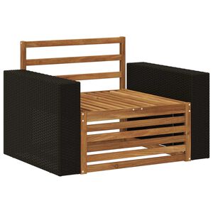 vidaXL Ute Midt Sofa Naturlig