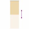 vidaXL Rullegardin lystette 75x210 cm stoff bredde 70,7 cm polyester