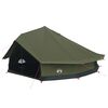 vidaXL Familietelt Army gr&oslash;nn 12-Person 185T Polyester med PU Belegg
