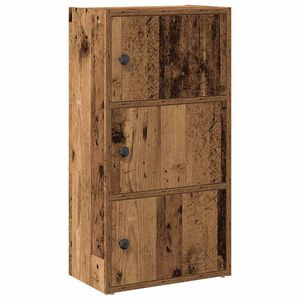 vidaXL Bokhylle gammelt tre 40x24x77 cm konstruert tre