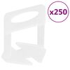 vidaXL Flisklips 250 stk 1 mm