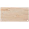 vidaXL Skrivebord 100x50x2,5 cm heltre furu