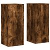 vidaXL Plantestativer 2 stk r&oslash;kt eik 30x30x70 cm konstruert tre