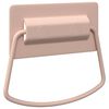 vidaXL Skaph&aring;ndtak 12 stk. Rosa 85 x 45 mm Metall