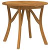 vidaXL Hagebord &Oslash; 85 cm heltre akasie