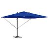 vidaXL Kipp Roma Parasol Blå og svart 352 x 251 x 265 cm