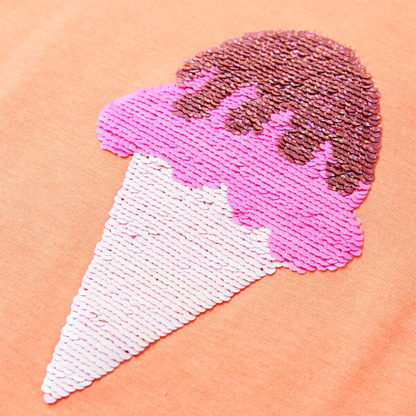 T-skjorte for barn neonoransje 116