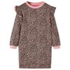 vidaXL Barnekjole medium rosa 104