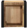 vidaXL Nattbord 40x35x40 cm grovt heltre mangotre