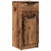 vidaXL Skjenk gammelt tre 30x30x70 cm konstruert tre