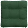 vidaXL Seteputer 4 pcs Mørkegrønn 45 x 45 cm Corduroy stoff