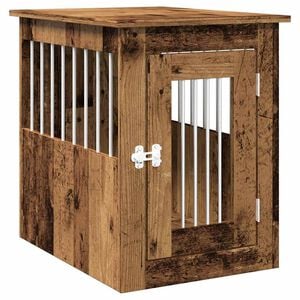 vidaXL Hundeburm&oslash;bler gammelt tre 45x62x59 cm konstruert tre