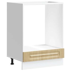 vidaXL Ovnskap Kalmar sonoma eik konstruert tre