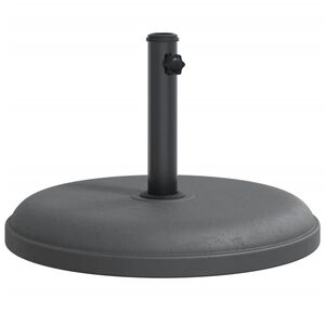 vidaXL Parasollfot for &Oslash;32/35/38 mm stenger 25 kg rund