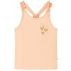 Singlet for barn lyseoransje 140
